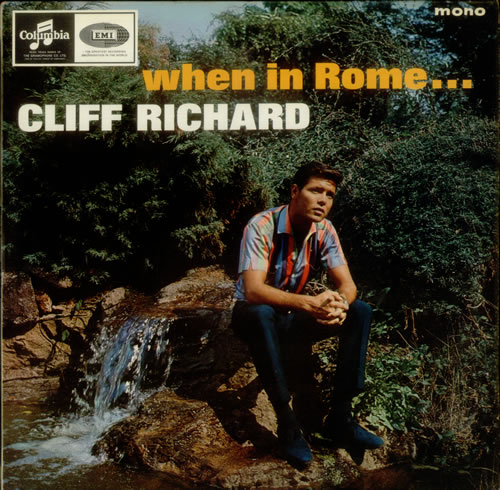 Cliff Richard When In Rome vinyl LP album (LP record) UK RICLPWH89873