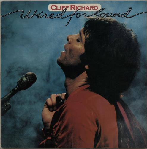 Cliff Richard Wired For Sound + Merchandise insert vinyl LP album (LP record) UK RICLPWI648325