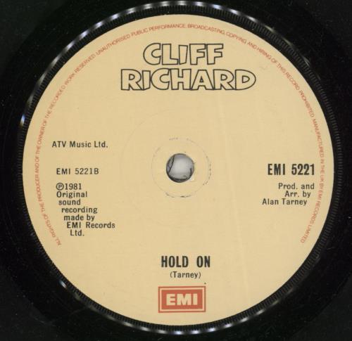 Cliff Richard Wired For Sound - Solid 7" vinyl single (7 inch record / 45) UK RIC07WI866574