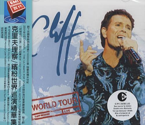 Cliff Richard World Tour Live CD album (CDLP) Taiwanese RICCDWO329254