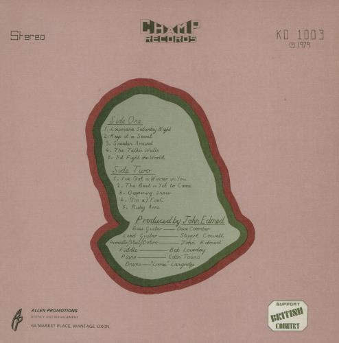 Cliff Whelan Portrait vinyl LP album (LP record) UK M94LPPO761095