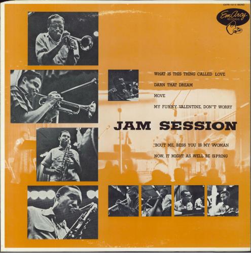 Clifford Brown Jam Session vinyl LP album (LP record) Japanese C~BLPJA806356