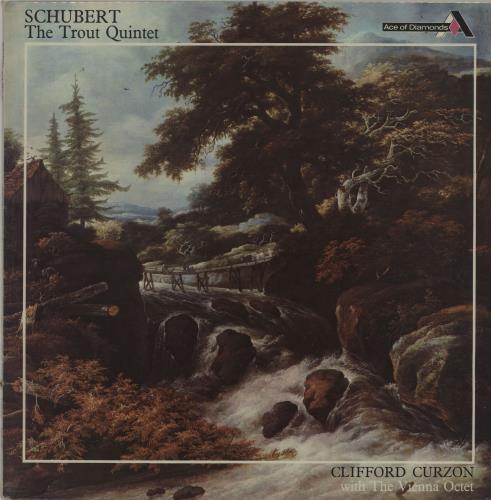 Clifford Curzon Schubert: The Trout Quintet vinyl LP album (LP record) UK H9ILPSC658884