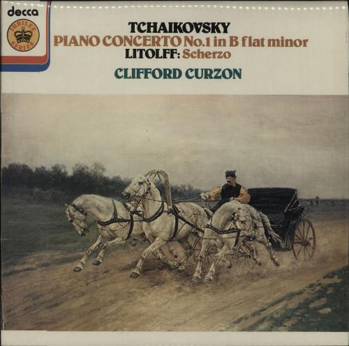 Clifford Curzon Tchaikovsky: Piano Concerto No. 1 In B Flat vinyl LP album (LP record) UK H9ILPTC674323