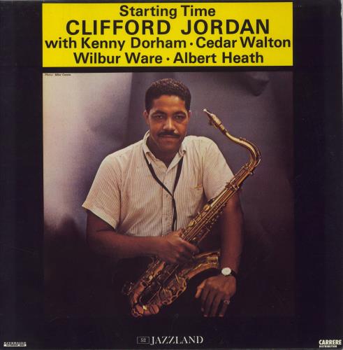 Clifford Jordan Starting Time vinyl LP album (LP record) French CJ0LPST532181