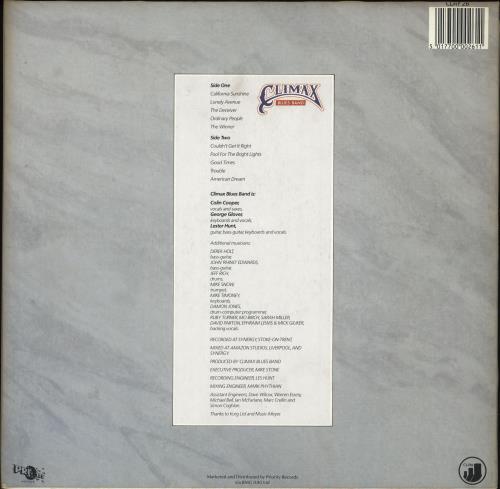 Climax Blues Band Drastic Steps vinyl LP album (LP record) UK CMXLPDR706155