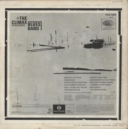 Climax Blues Band The Climax Chicago Blues Band - 1st - VG vinyl LP album (LP record) UK CMXLPTH871543