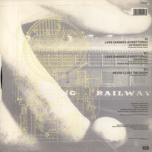 Climie Fisher Love Changes Everything 12" vinyl single (12 inch record / Maxi-single) UK CLI12LO65959