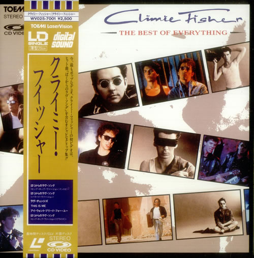 Climie Fisher The Best Of Everything laserdisc / lazerdisc Japanese CLILZTH543472