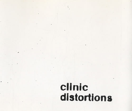 Clinic Distortions CD single (CD5 / 5") UK CNIC5DI548968