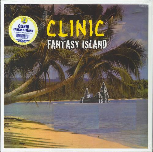 Clinic Fantasy Island - Sealed vinyl LP album (LP record) UK CNILPFA810126