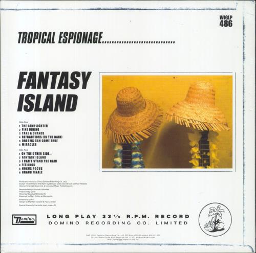 Clinic Fantasy Island - Sealed vinyl LP album (LP record) UK CNILPFA810126