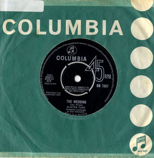 Clinton Ford The Wedding 7" vinyl single (7 inch record / 45) UK 0CF07TH563079