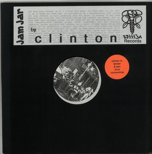 Clinton Jam Jar 12" vinyl single (12 inch record / Maxi-single) UK C.L12JA641012