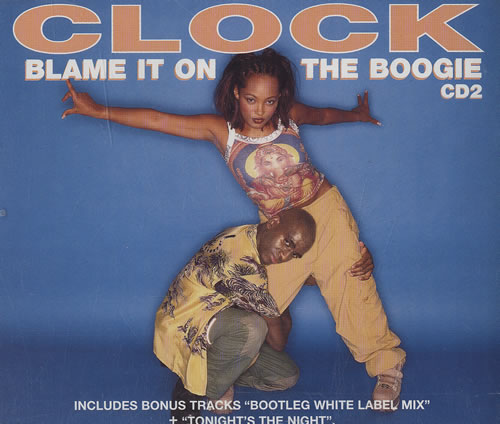 Clock Blame It On The Boogie 2-CD single set (Double CD single) UK CEZ2SBL434876