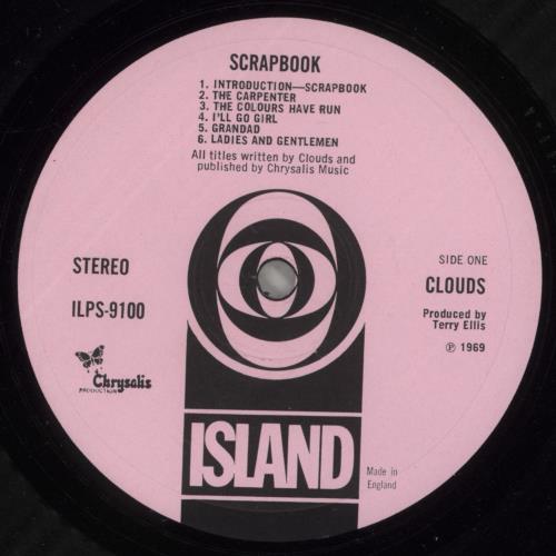 Clouds (Prog) The Clouds Scrapbook - 2nd Pink Label vinyl LP album (LP record) UK UD1LPTH452484