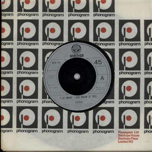 Clover I Lie Awake (And Dream Of You) 7" vinyl single (7 inch record / 45) UK CDB07IL644234