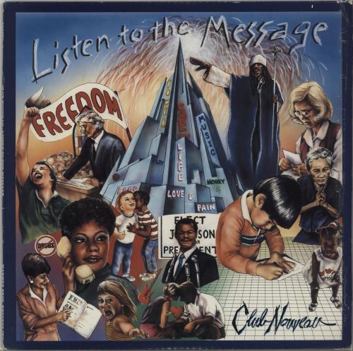 Club Nouveau Listen To The Message vinyl LP album (LP record) US CNVLPLI656010