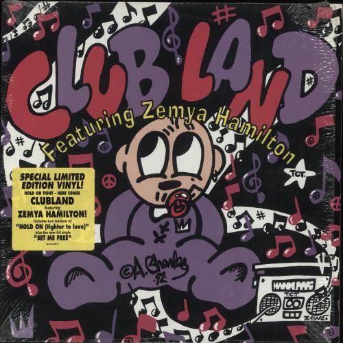 Clubland Clubland Featuring Zemya Hamilton vinyl LP album (LP record) US I63LPCL859996