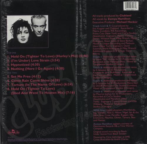 Clubland Clubland Featuring Zemya Hamilton vinyl LP album (LP record) US I63LPCL859996