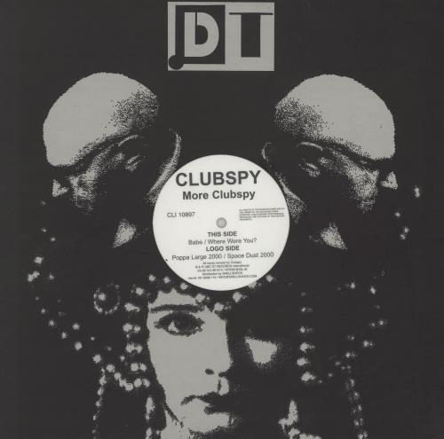 Clubspy More Clubspy - White Vinyl 12" vinyl single (12 inch record / Maxi-single) UK 2W512MO760076