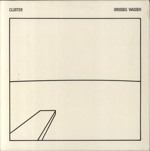 Cluster Grosses Wasser vinyl LP album (LP record) German F1ULPGR852307