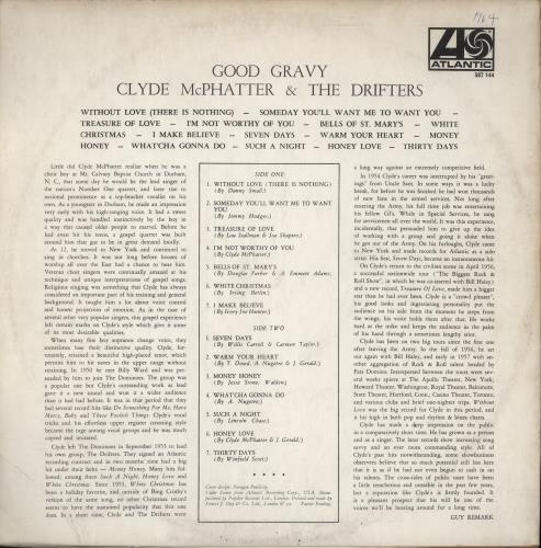 Clyde McPhatter Good Gravy vinyl LP album (LP record) UK 8CMLPGO875995