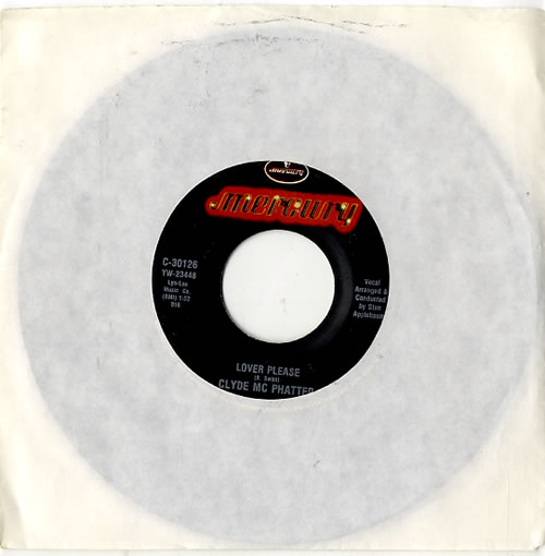 Clyde McPhatter Lover Please 7" vinyl single (7 inch record / 45) US 8CM07LO616719