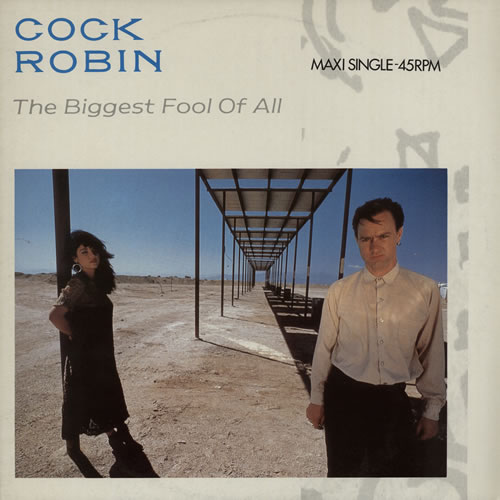Cock Robin The Biggest Fool Of All 12" vinyl single (12 inch record / Maxi-single) Dutch CCK12TH571679