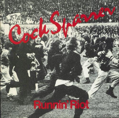 Cock Sparrer Runnin' Riot 7" vinyl single (7 inch record / 45) UK I3C07RU814563