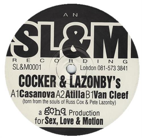 Cocker & Lazonby Casanova 12" vinyl single (12 inch record / Maxi-single) UK CF712CA394535