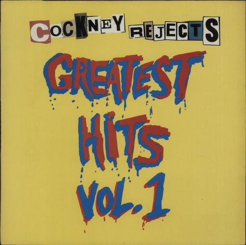 Cockney Rejects Greatest Hits Vol. 1 vinyl LP album (LP record) UK CKNLPGR669336