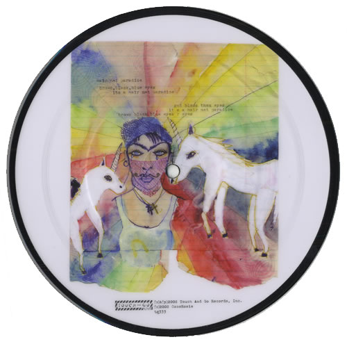 CocoRosie God Has A Voice, She Speaks Through Me 7" vinyl picture disc (7 inch picture disc single) UK CI87PGO437895