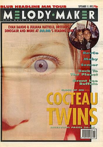 Cocteau Twins Melody Maker magazine UK COCMAME295034