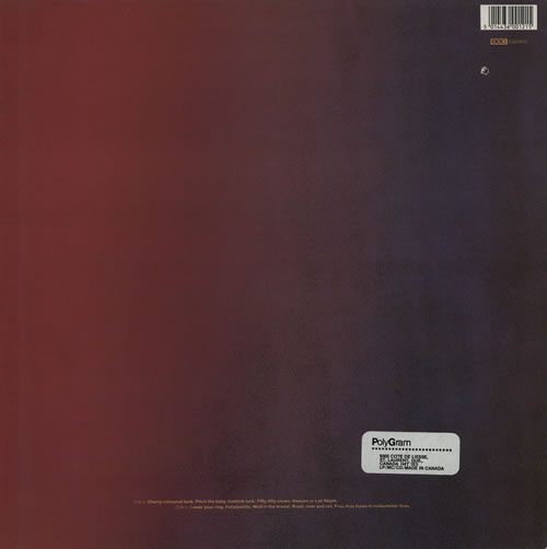 Cocteau Twins Heaven Or Las Vegas Canadian Promo UK Promo vinyl LP album (LP record) (575372)
