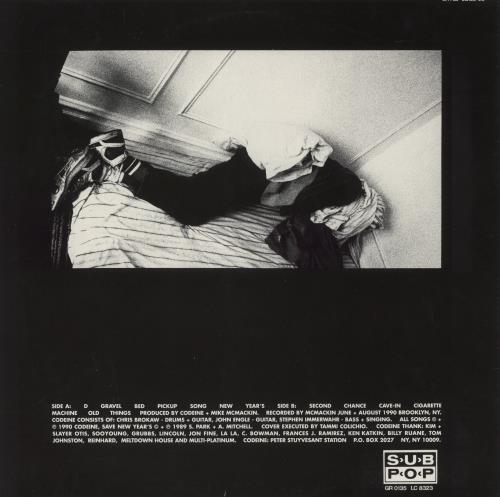 Codeine Frigid Stars LP vinyl LP album (LP record) German C5KLPFR881689