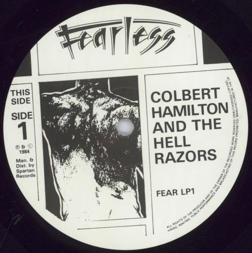 Colbert Hamilton Colbert Hamilton And The Hell-Razors vinyl LP album (LP record) UK 6OMLPCO830103