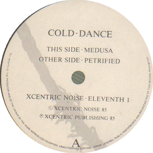 Cold Dance Medusa 7" vinyl single (7 inch record / 45) UK IWW07ME658278