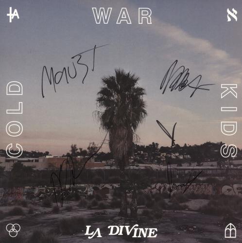 Cold War Kids La Divine - 180gram Vinyl - Autographed 2-LP vinyl record set (Double LP Album) UK CWD2LLA739260