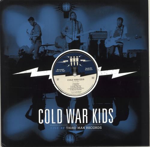 Cold War Kids Live At Third Man Records vinyl LP album (LP record) UK CWDLPLI706271