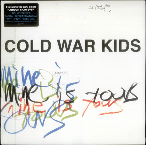 Cold War Kids Mine Is Yours - Sealed vinyl LP album (LP record) US CWDLPMI540431