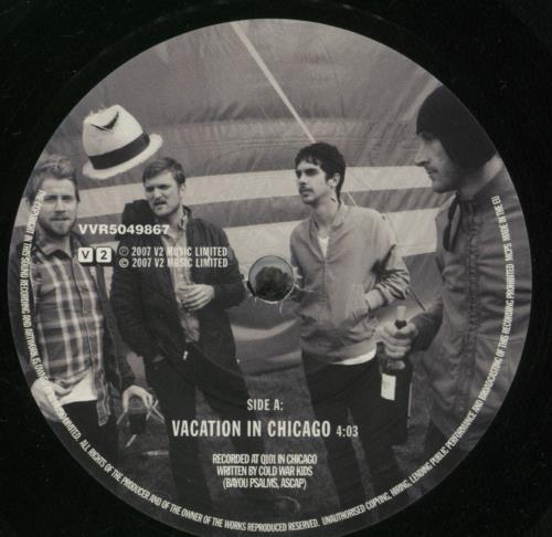 Cold War Kids We Used To Vacation 7" vinyl single (7 inch record / 45) UK CWD07WE417623