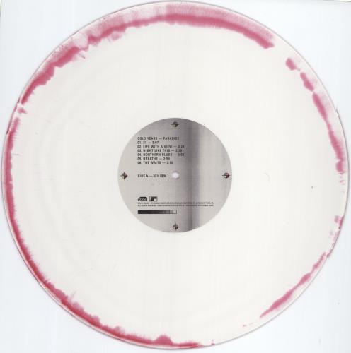 Cold Years Paradise - Pink & White Marbled Vinyl vinyl LP album (LP record) UK 34NLPPA773746