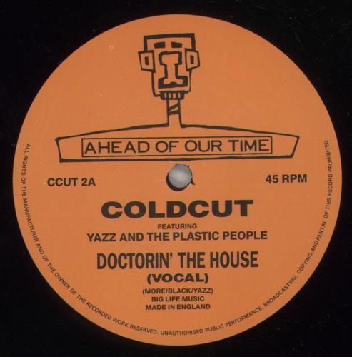 Coldcut Doctorin' The House 12" vinyl single (12 inch record / Maxi-single) UK CCU12DO216115