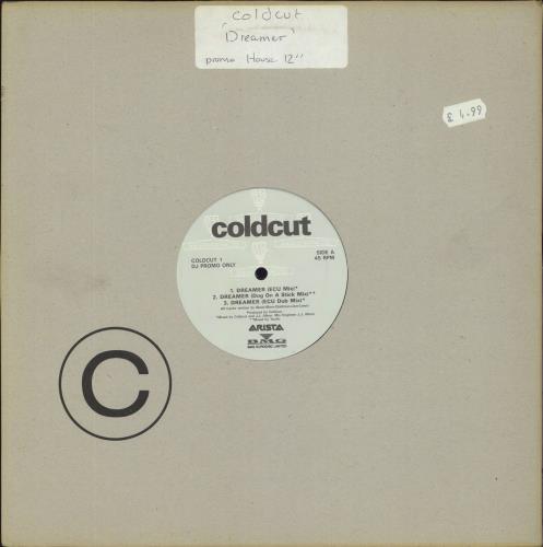 Coldcut Dreamer 12" vinyl single (12 inch record / Maxi-single) UK CCU12DR105030