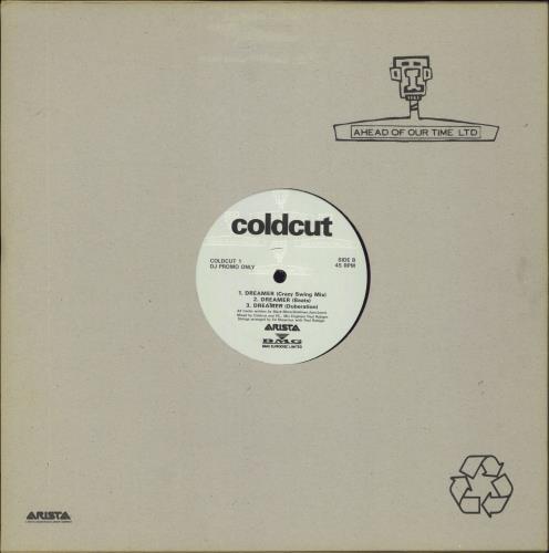 Coldcut Dreamer 12" vinyl single (12 inch record / Maxi-single) UK CCU12DR105030