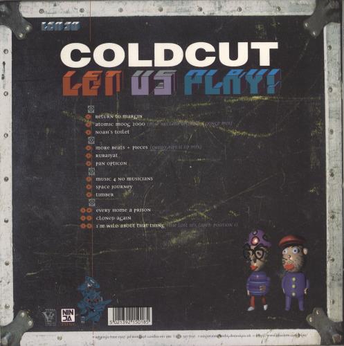 Coldcut Let Us Play! 2-LP vinyl record set (Double LP Album) UK CCU2LLE774055