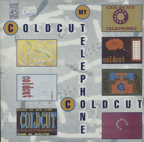 Coldcut My Telephone 12" vinyl single (12 inch record / Maxi-single) German CCU12MY613492