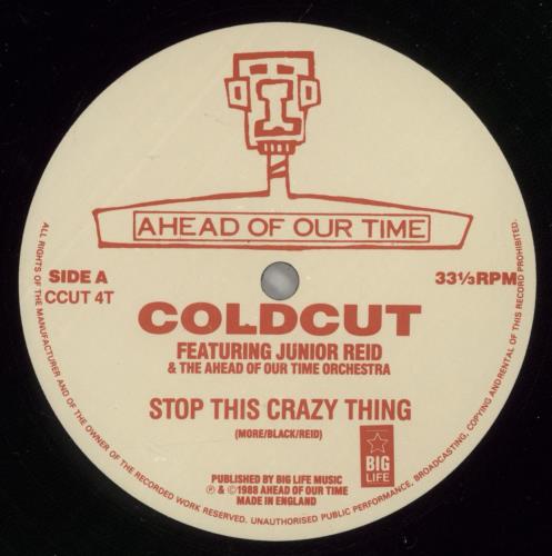 Coldcut Stop This Crazy Thing 12" vinyl single (12 inch record / Maxi-single) UK CCU12ST372667