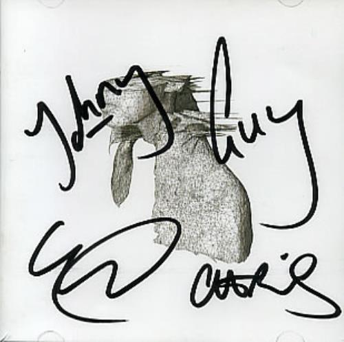 Coldplay A Rush Of Blood To the Head Interview Booklet - Autographed! CD album (CDLP) UK DPYCDAR298319